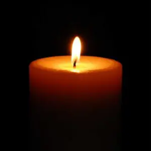 This image has an empty alt attribute; its file name is Single-Candle-1024x1024.jpg